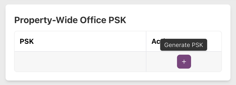 Property-Wide Office PSK